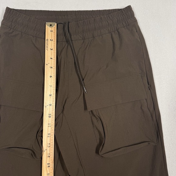 ALO Cargo Venture Pant Men Small Brown Stretch Performance Activewear Athleisure - Picture 15 of 15